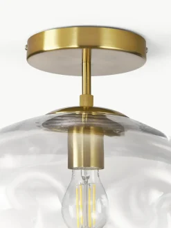 Plafondlamp Amora van glas
