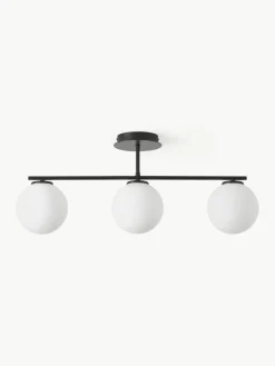 Plafondlamp Atlanta van opaalglas