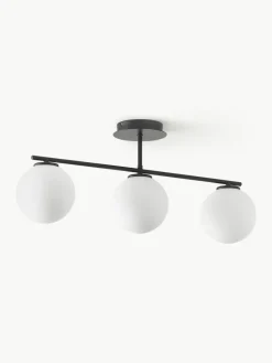 Plafondlamp Atlanta van opaalglas