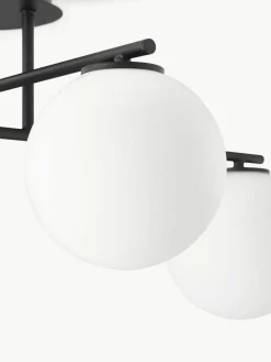 Plafondlamp Atlanta van opaalglas