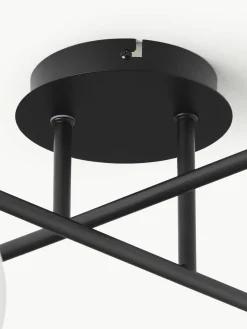 Plafondlamp Atlanta van opaalglas