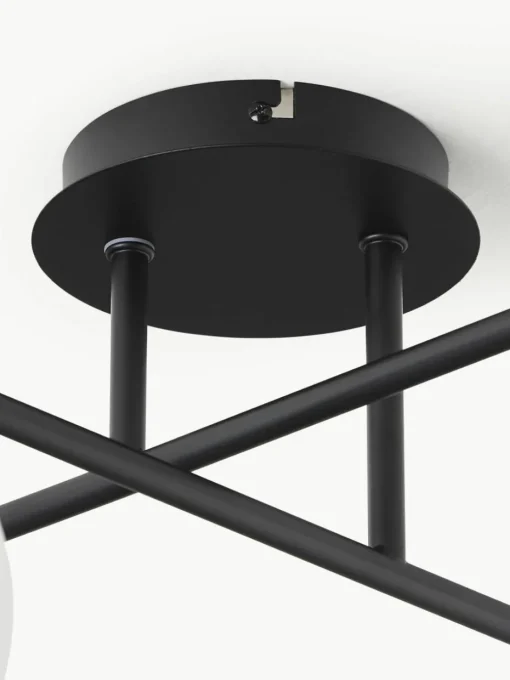 Plafondlamp Atlanta van opaalglas