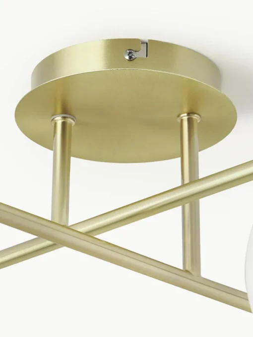 Plafondlamp Atlanta van opaalglas