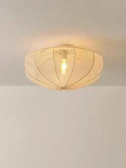 Plafondlamp Beau van netstof