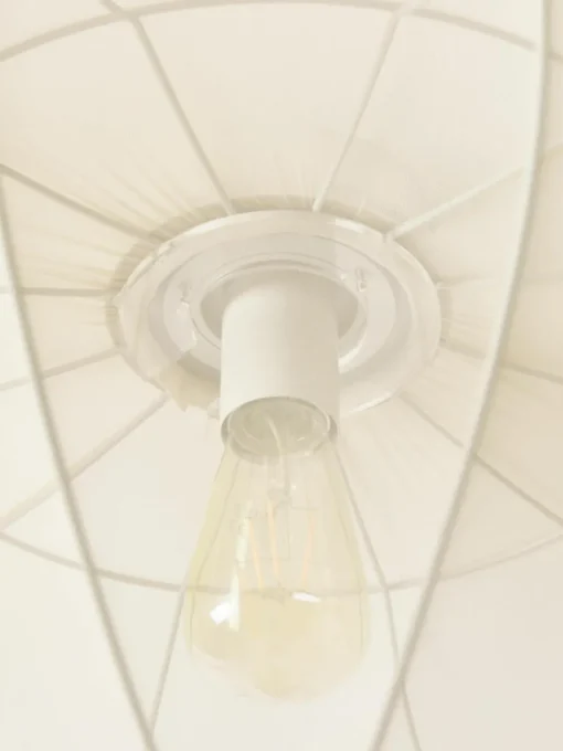 Plafondlamp Beau van netstof