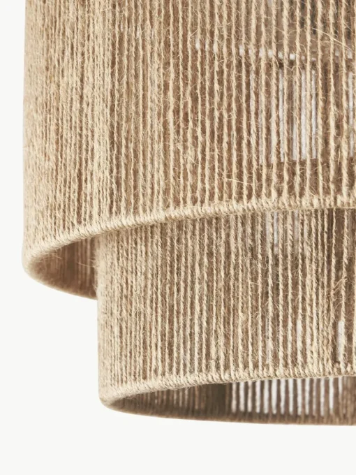 Plafondlamp Cecillia van jute