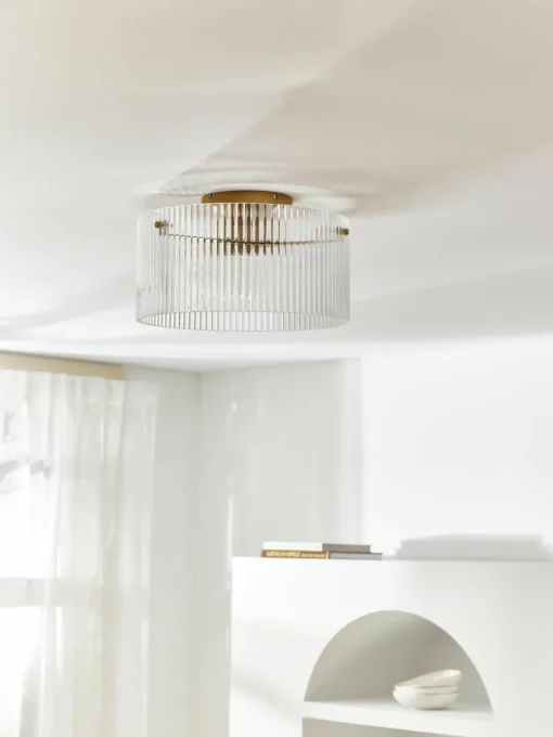 Plafondlamp Emmi van glas