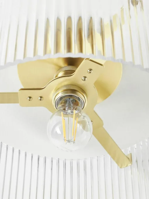 Plafondlamp Emmi van glas