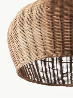 Plafondlamp Krisa van rotan