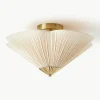 Plafondlamp Leora met omgekeerde lampenkap