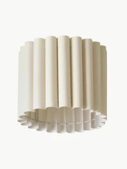 Plafondlamp Lucina van linnen
