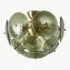 Plafondlamp Mireille van glas