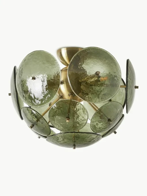 Plafondlamp Mireille van glas