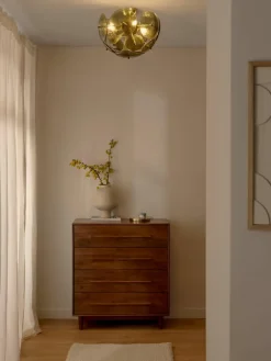 Plafondlamp Mireille van glas