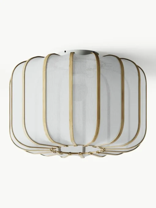 Plafondlamp Salma van bamboehout