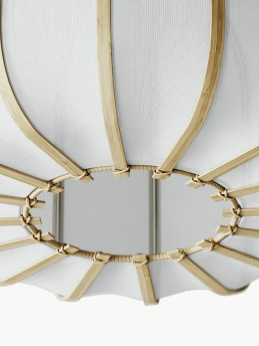 Plafondlamp Salma van bamboehout
