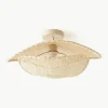 Plafondlamp Senja van rotan