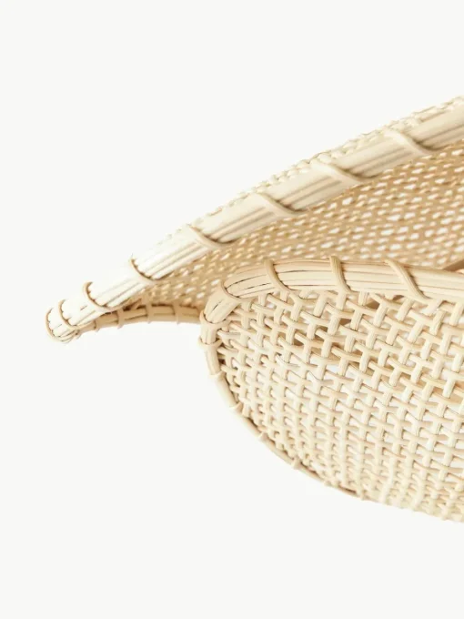Plafondlamp Senja van rotan