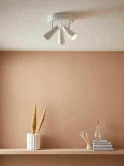 Plafondspot Crest van metaal