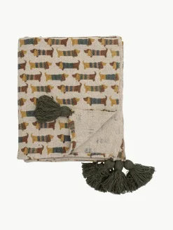 Plaid Charlie met kwastjes
