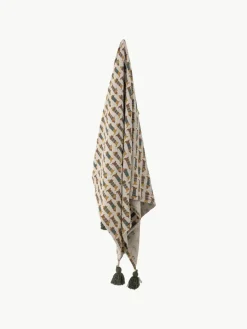 Plaid Charlie met kwastjes