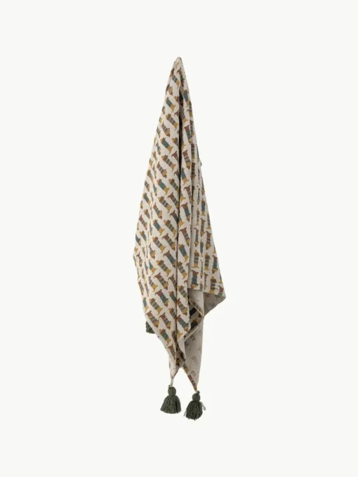 Plaid Charlie met kwastjes