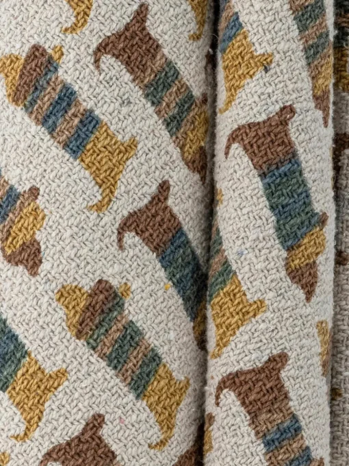 Plaid Charlie met kwastjes
