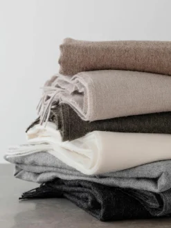 Plaid Luxury uit baby-alpacawol