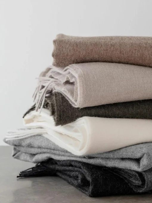 Plaid Luxury uit baby-alpacawol