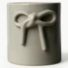 Plantenpot Bow van keramiek, H 11 cm