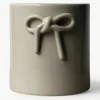Plantenpot Bow van keramiek, H 14 cm