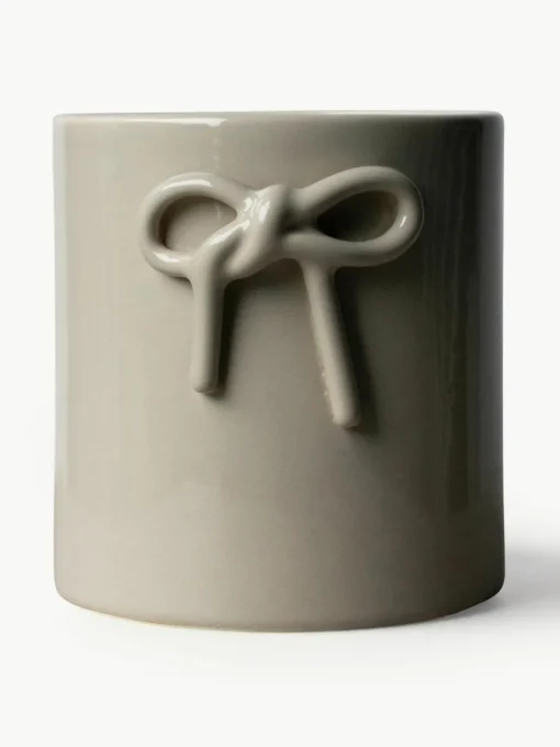 Plantenpot Bow van keramiek, H 14 cm