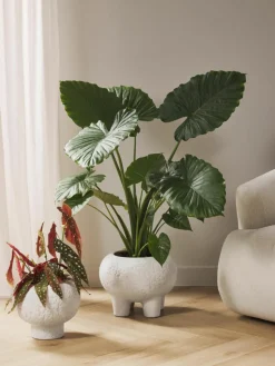 Plantenpot Elm van keramiek, H 27 cm