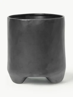 Plantenpot Esca van keramiek, H 21 cm