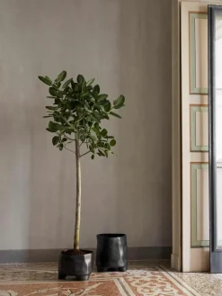 Plantenpot Esca van keramiek, H 21 cm