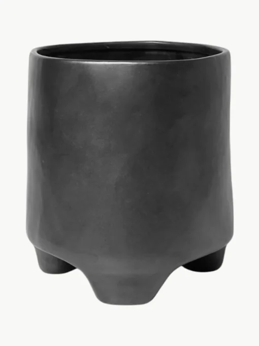 Plantenpot Esca van keramiek, H 18 cm