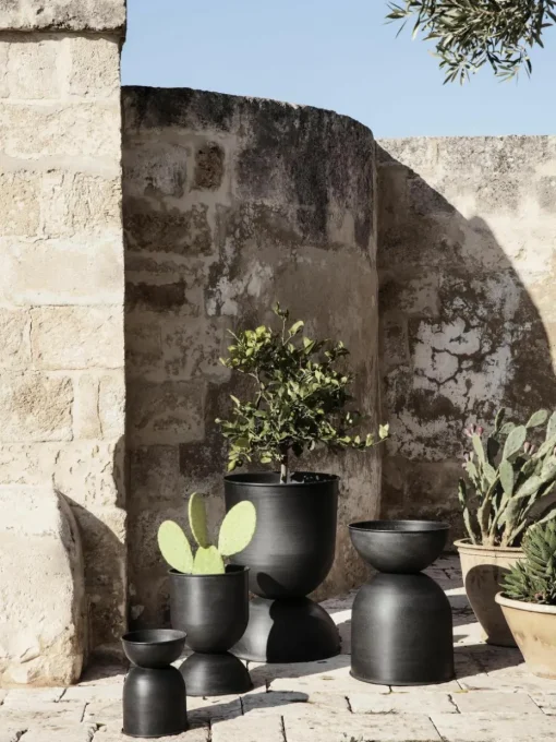 Plantenpot Hourglass, H 43 cm
