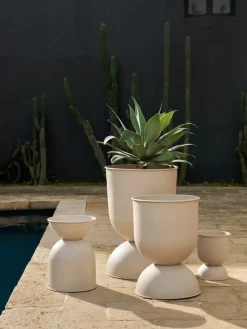 Plantenpot Hourglass, H 59 cm