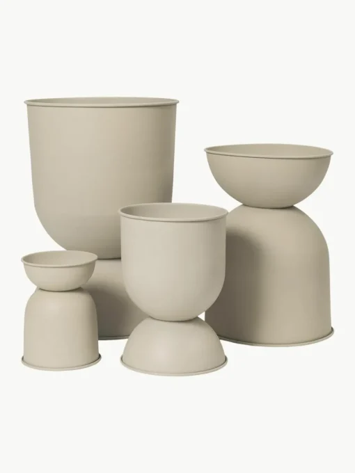 Plantenpot Hourglass, H 59 cm