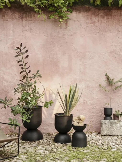 Plantenpot Hourglass, H 43 cm