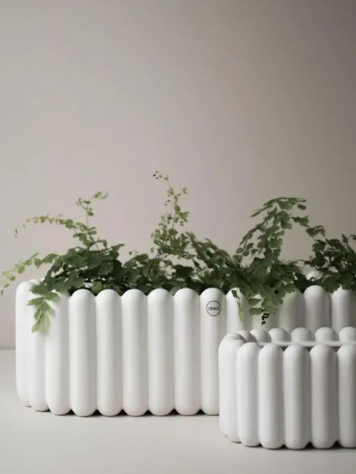Plantenpot Mist van keramiek, B 48 cm