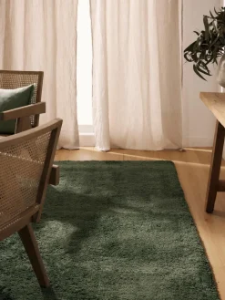 Pluizig hoogpolig vloerkleed Leighton