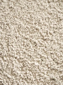 Pluizig hoogpolig vloerkleed Dreamy met franjes
