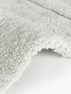 Pluizig hoogpolig vloerkleed Jade met een verhoogde hoog-laag structuur