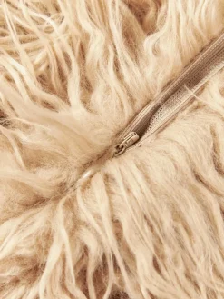 Pluizige kussenhoes Dolly met ombré effect
