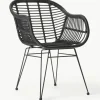 Polyrotan armstoelen Costa, 2 stuks