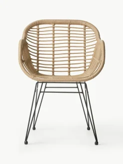 Polyrotan armstoelen Costa, 2 stuks