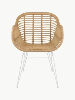 Polyrotan armstoelen Costa, 2 stuks