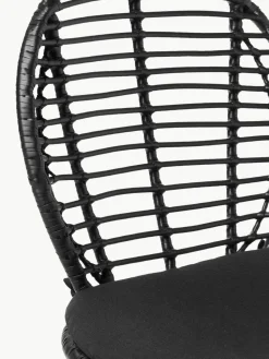 Polyrotan stoelen Cordula met stoelkussen, 2 stuks
