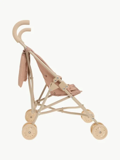 Poppenwagen Cherry Blush riem en draagtas